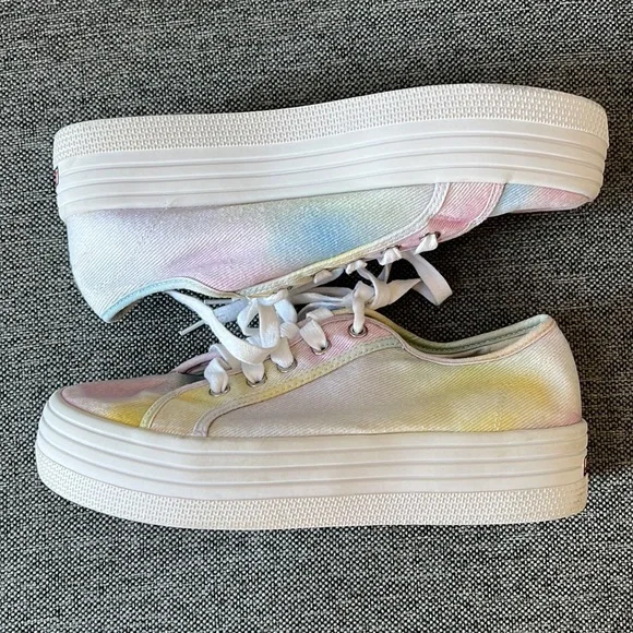 Steve Madden multi colored platform shoes 9.5M - Picture 6 of 12